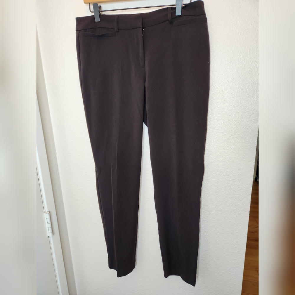 XOXO Women's Straight Leg Business Casual Work Pants